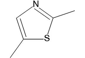 2,5-Dimethylthiazole structure, CAS 4175-66-0