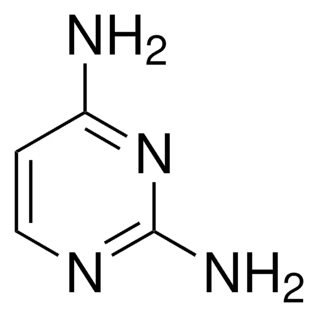 2,6-Diaminopyrimidine structure, CAS 156-81-0