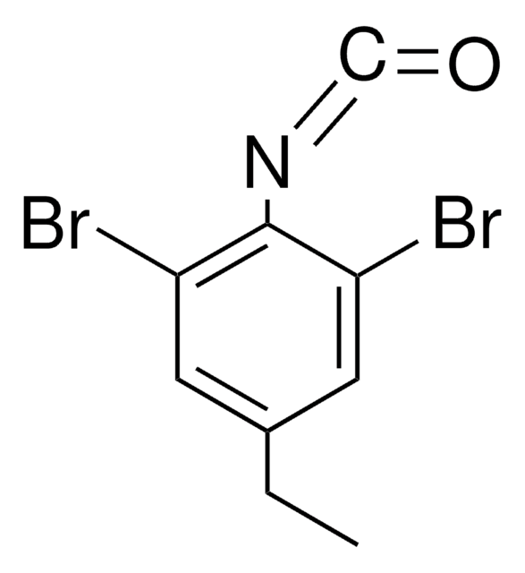 2,6-Dibromo-4-isopropylphenyl isocyanate structure, CAS 306935-84-2
