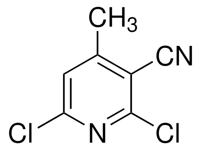 2,6-Dichloro-4-methylnicotinonitrile structure, CAS 875-35-4