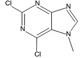 2,6-Dichloro-7-methylpurine structure, CAS 2273-93-0
