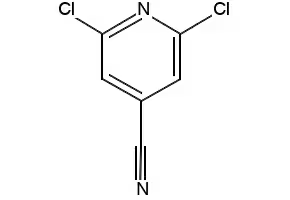 2,6-Dichloroisonicotinonitrile structure, CAS 32710-65-9