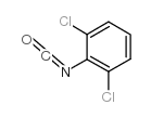 2,6-Dichlorophenyl isocyanate structure, CAS 39920-37-1
