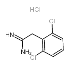 2,6-Dichlorophenylacetamidinehydrochloride structure, CAS 175276-76-3