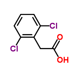 2,6-Dichlorophenylacetic acid structure, CAS 6575-24-2
