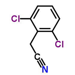 2,6-Dichlorophenylacetonitrile structure, CAS 3215-64-3