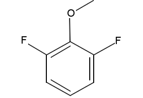 2,6-Difluoroanisole structure, CAS 437-82-1