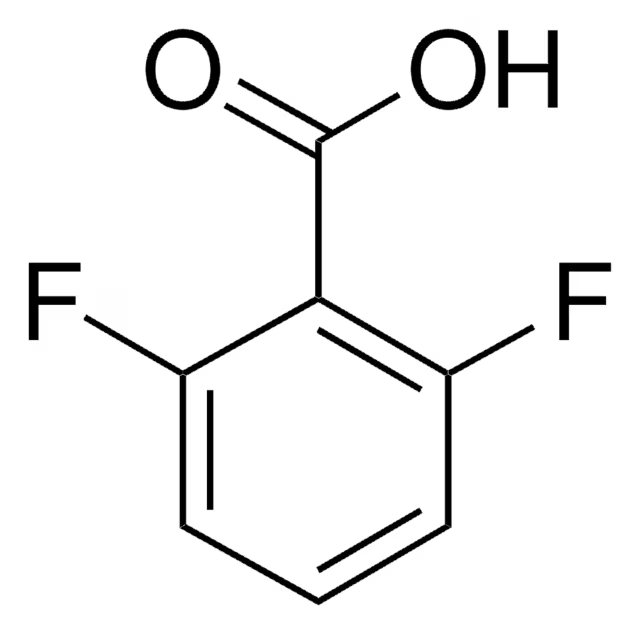 2,6-Difluorobenzoic acid structure, CAS 385-00-2