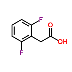 2,6-Difluorophenylacetic acid structure, CAS 85068-28-6