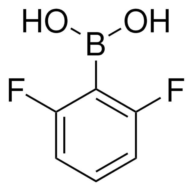 2,6-Difluorophenylboronic acid structure, CAS 162101-25-9