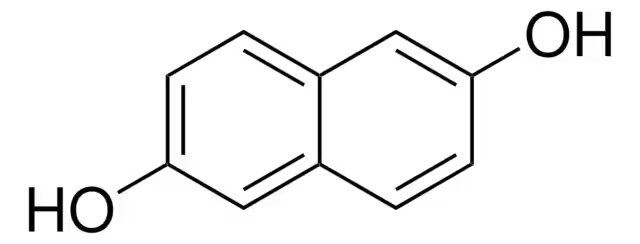 2,6-Dihydroxynaphthalene structure, CAS 581-43-1