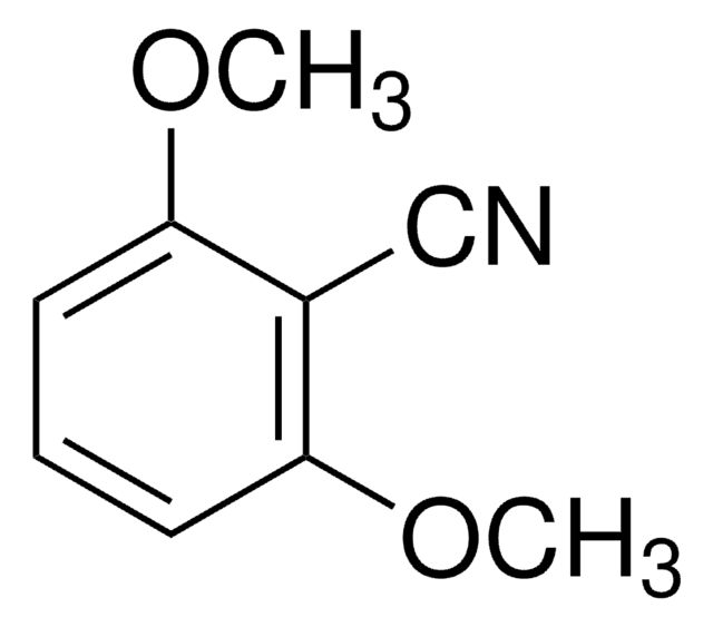 2,6-Dimethoxybenzonitrile structure, CAS 16932-49-3
