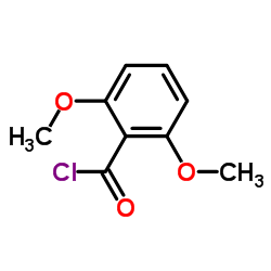 2,6-Dimethoxybenzoyl chloride structure, CAS 1989-53-3