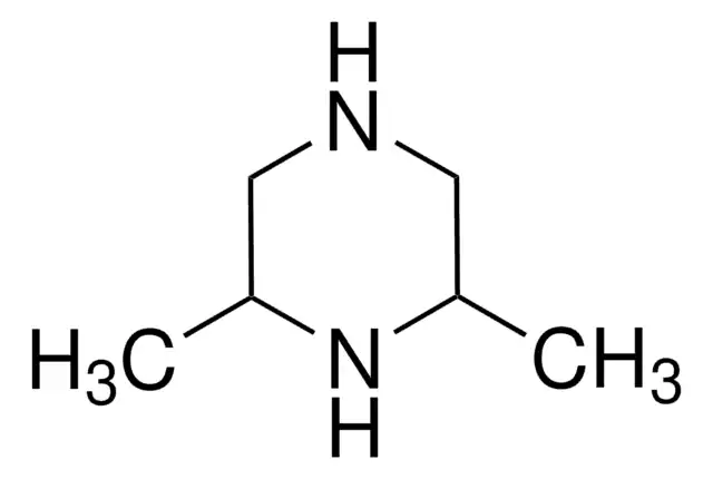 2,6-Dimethylpiperazine structure, CAS 108-49-6