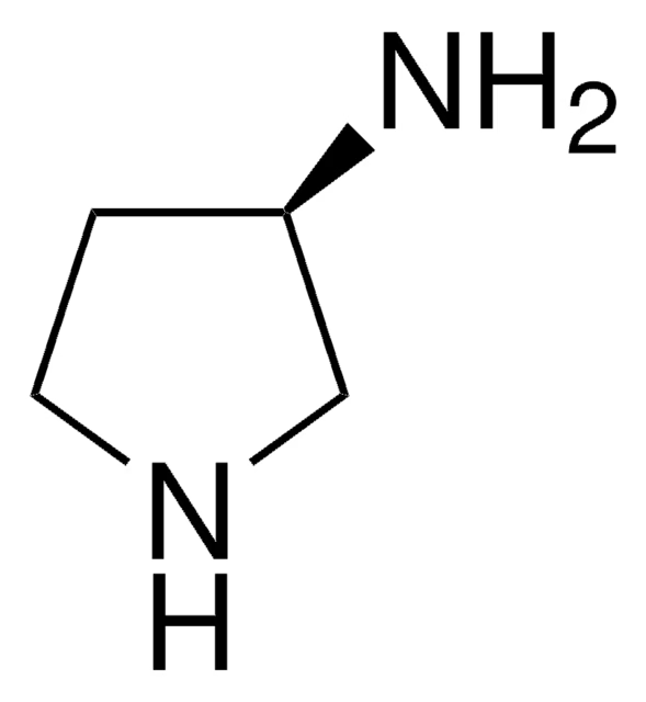 (R)-3-Aminopyrrolidine structure, CAS 116183-82-5