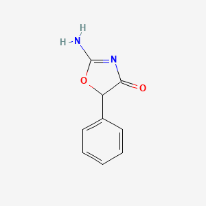 Pemoline structure, CAS 2152-34-3