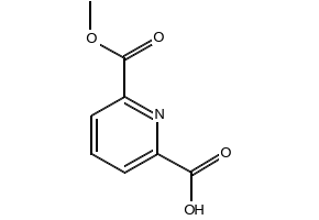 2,6-Pyridinedicarboxylic acid monomethyl ester structure, CAS 7170-36-7