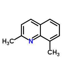 2,8-Dimethylquinoline structure, CAS 1463-17-8