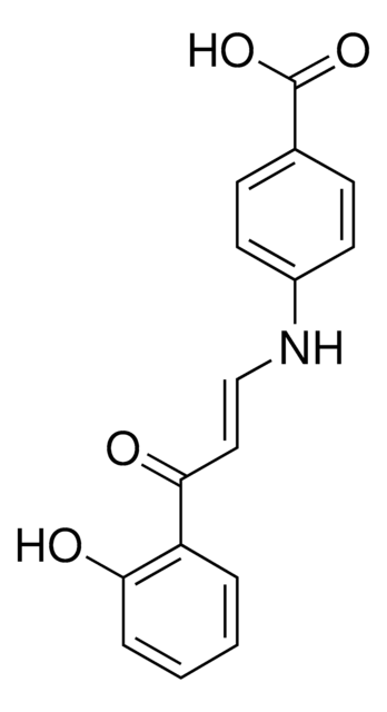 2-[(3-Oxocyclohex-1-enyl)amino]benzoic acid structure, CAS 132600-13-6