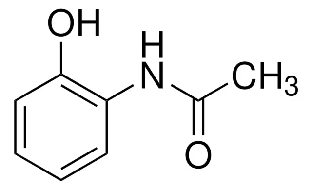 2-Acetamidophenol structure, CAS 614-80-2