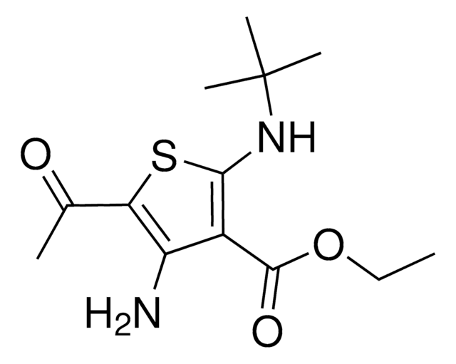 2-Acetyl-3-amino-5-tert-butylthiophene structure, CAS 175137-06-1
