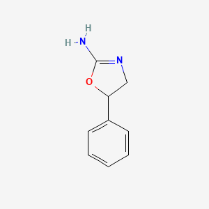 Aminorex structure, CAS 2207-50-3