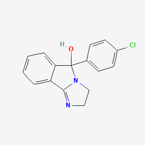 Mazindol structure, CAS 22232-71-9