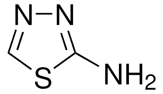 2-Amino-1,3,4-thiadiazole structure, CAS 4005-51-0