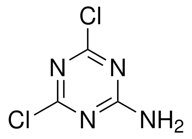 2-Amino-1,3,5-triazine structure, CAS 4122-04-7