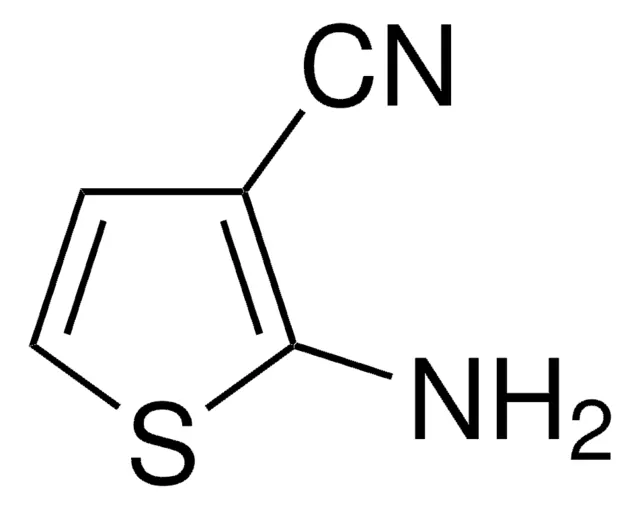 2-Amino-3-cyanothiophene structure, CAS 4651-82-5