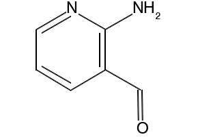 2-Amino-3-formylpyridine structure, CAS 7521-41-7
