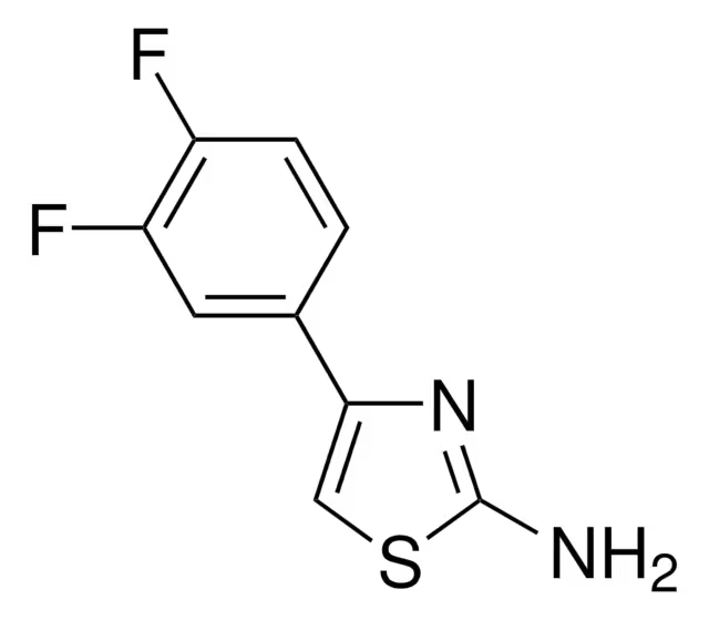 2-Amino-4-(3,4-difluorophenyl)thiazole structure, CAS 175135-32-7