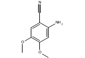 2-Amino-4-(3,4-dimethoxyphenyl)thiophene-3-carboxylic acid methyl ester structure, CAS 26961-27-3