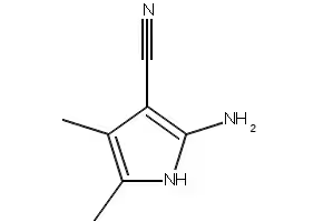 2-Amino-4,5-diphenylfuran-3-carbonitrile structure, CAS 5503-73-1