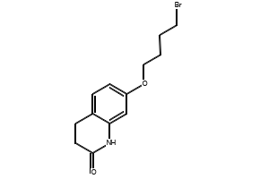 (1H)-7-(4'-Bromobutoxy)-3,4-dihydro-2-quinolinone structure, CAS 129722-34-5