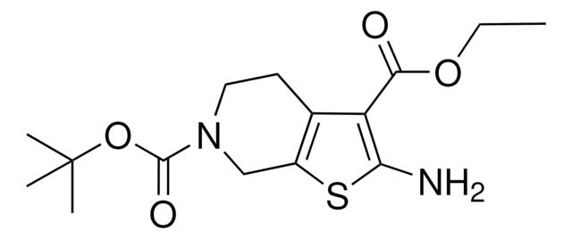 2-Amino-4,7-dihydro-5H-thieno[2,3-c]pyridine-3,6-dicarboxylic acid 6-tert butyl ester 3-ethyl ester structure, CAS 193537-14-3