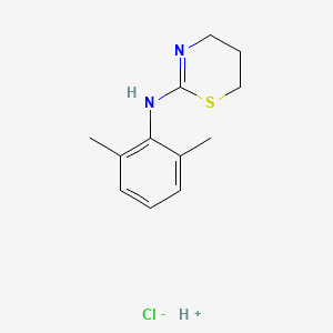 Xylazin hydrochloride structure, CAS 23076-35-9