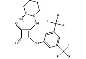 2-Amino-4-[3,5-bis(trifluoromethyl)phenyl]amino-1,3,5-triazine structure, CAS 66088-50-4
