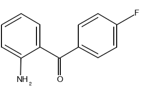 2-Amino-4'-fluorobenzophenone structure, CAS 3800-06-4
