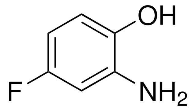 2-Amino-4-fluorophenol structure, CAS 399-97-3
