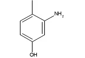 2-Amino-4-hydroxytoluene(3-Amino-4-methylphenol) structure, CAS 2836-00-2