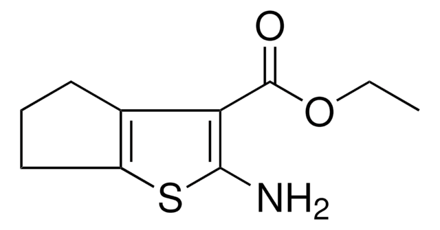 2-Amino-5,6-dihydro-4H-cyclopenta[b]thiophene-3-carboxylic acid ethyl ester structure, CAS 4815-29-6