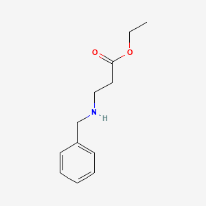 Ethyl 3-benzylaminopropanoate structure, CAS 23583-21-3