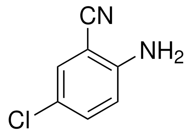 2-Amino-5-chlorobenzonitrile structure, CAS 5922-60-1