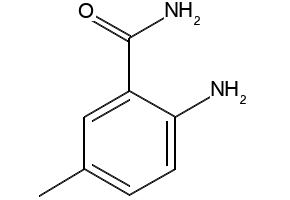 2-Amino-5-methylbenzamide structure, CAS 40545-33-3