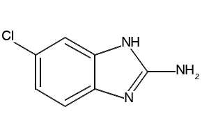 2-Amino-6-chlorobenzimidazole structure, CAS 5418-93-9