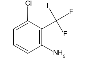 2-Amino-6-chlorobenzotrifluoride structure, CAS 432-21-3