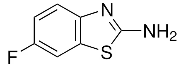 2-Amino-6-fluorobenzothiazole structure, CAS 348-40-3