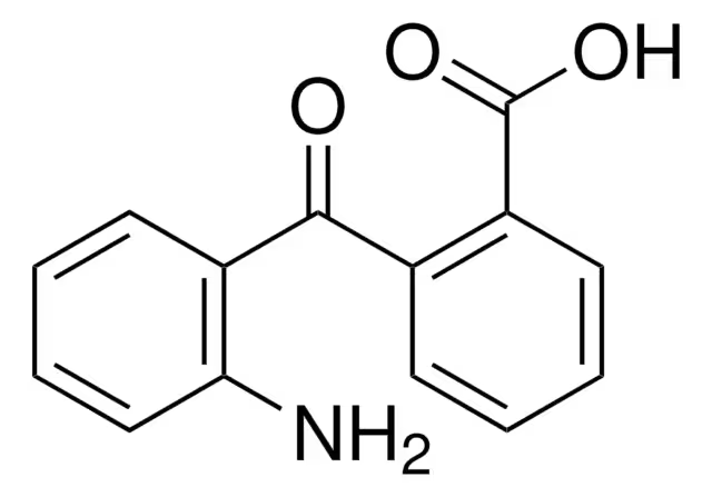 2-Aminobenzophenone-2'-carboxylic acid structure, CAS 1147-43-9