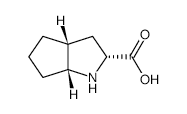 (R)-Endo-cis-2-azabicyclo[3,3,0]octane-3-carboxylic acid structure, CAS 105307-53-7